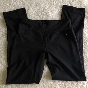 black Danskin yoga pants